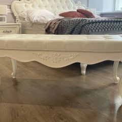 Банкетка Мишель (белый матовый) в Талице - talica.mebel24.online | фото 6