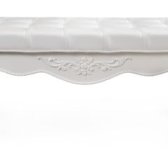 Банкетка Мишель (белый матовый) в Талице - talica.mebel24.online | фото 2