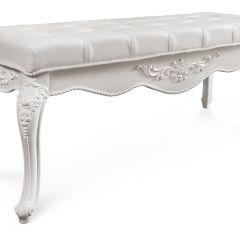 Банкетка Мишель (белый матовый) в Талице - talica.mebel24.online | фото