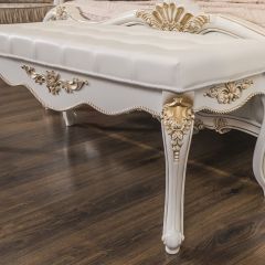 Банкетка Натали (белый глянец) в Талице - talica.mebel24.online | фото 4