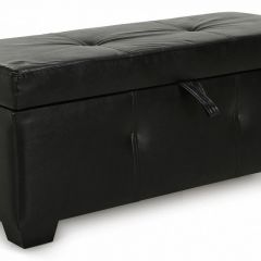 Банкетка-сундук Шерри College Black в Талице - talica.mebel24.online | фото