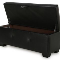 Банкетка-сундук Шерри College Black в Талице - talica.mebel24.online | фото 3