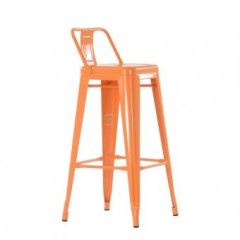 Барный стул Barneo N-242 Tolix Style 2003 Оранжевый в Талице - talica.mebel24.online | фото