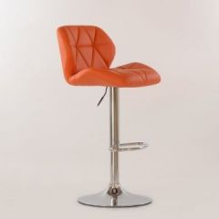Барный стул Barneo N-85 Diamond оранжевый в Талице - talica.mebel24.online | фото 2