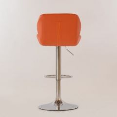 Барный стул Barneo N-85 Diamond оранжевый в Талице - talica.mebel24.online | фото 3