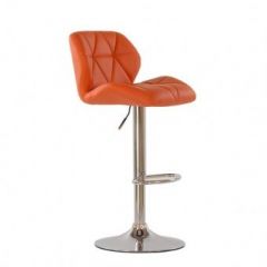 Барный стул Barneo N-85 Diamond оранжевый в Талице - talica.mebel24.online | фото 1