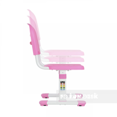 Комплект парта + стул трансформеры Cantare Pink в Талице - talica.mebel24.online | фото 7