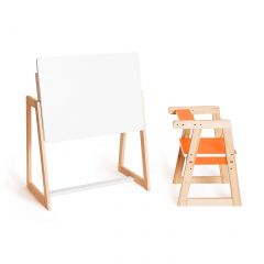 Детская растущая парта и стул Я САМ "Краски" (Оранжевый) в Талице - talica.mebel24.online | фото 5