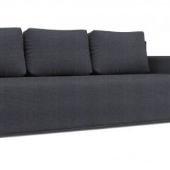 Диван Алиса 4 Shaggy GRAFIT - Teos Black в Талице - talica.mebel24.online | фото