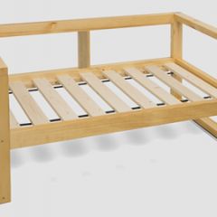 Диван двухместный DEmoku Д-2 (Беж/Холодный серый) в Талице - talica.mebel24.online | фото 3