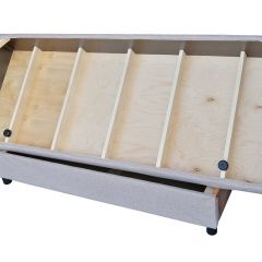 Диван-кровать Комфорт без подлокотников (4 подушки) BALTIC CAMEL в Талице - talica.mebel24.online | фото 7