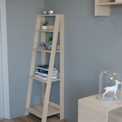 Этажерка лофт (сонома ) в Талице - talica.mebel24.online | фото 2
