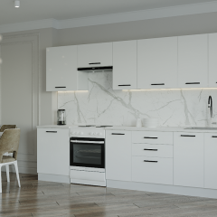 Кухонный гарнитур Жемчуг 3000 (Стол. 26мм) в Талице - talica.mebel24.online | фото