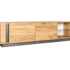 Гостиная Арчи (Дуб Золотой/Камень Темный) в Талице - talica.mebel24.online | фото 10