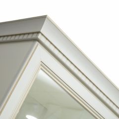 Гостиная Эльмира (модульная) Белая в Талице - talica.mebel24.online | фото 2