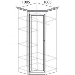 Гостиная Флоренция 4 Дуб оксфорд в Талице - talica.mebel24.online | фото 6