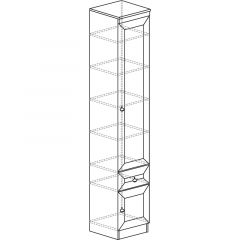 Гостиная Инна 1 Денвер светлый в Талице - talica.mebel24.online | фото 4