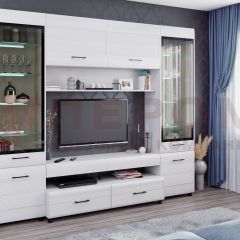Гостиная Камелия Композиция 11 (Снежный ясень) в Талице - talica.mebel24.online | фото