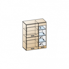 Гостиная Камелия Композиция 6 (Снежный ясень) в Талице - talica.mebel24.online | фото 2