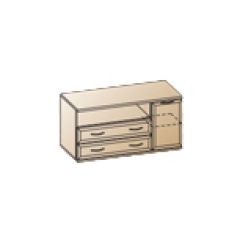 Гостиная Карина Композиция 22 (Ясень Асахи) в Талице - talica.mebel24.online | фото 8