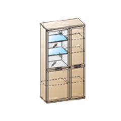 Гостиная Карина Композиция 24 (Ясень Асахи) в Талице - talica.mebel24.online | фото 2