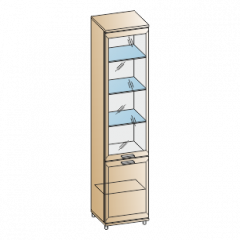 Гостиная Мелисса Композиция 2 (Гикори Джексон светлый) в Талице - talica.mebel24.online | фото 7