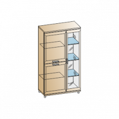 Гостиная Мелисса Композиция 3 (Гикори Джексон светлый) в Талице - talica.mebel24.online | фото 8