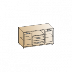 Гостиная Мелисса Композиция 5 (Гикори Джексон светлый) в Талице - talica.mebel24.online | фото 4