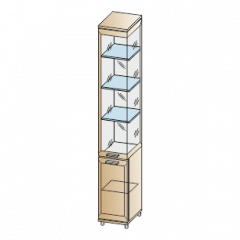 Гостиная Мелисса Композиция 7 (Гикори Джексон светлый) в Талице - talica.mebel24.online | фото 2