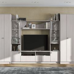 Гостиная МГС 8 Исполнение 1 (Ясень Анкор светлый) в Талице - talica.mebel24.online | фото