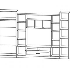 ПРАГА Гостиная (модульная) в Талице - talica.mebel24.online | фото 2