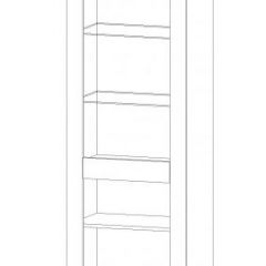 РЕГИНА Гостиная (модульный) Дуб самдал в Талице - talica.mebel24.online | фото 5