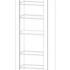 РИВЬЕРА Пенал универсальный в Талице - talica.mebel24.online | фото 2
