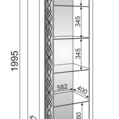 Гостиная Скарлетт (Бодега светлая) в Талице - talica.mebel24.online | фото 5
