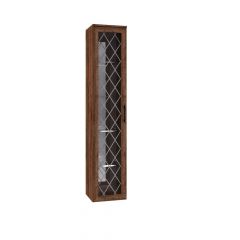 Гостиная София СП-5 Пенал-витрина МДФ Дуб крафт табачный в Талице - talica.mebel24.online | фото