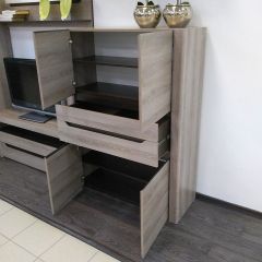 АФИНА Гостинная Ясень Таормина (модульная) в Талице - talica.mebel24.online | фото 4