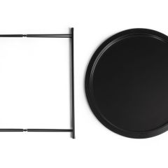 Журнальный стол Tray 47х51 black в Талице - talica.mebel24.online | фото 3