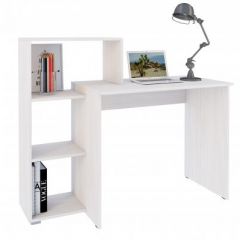 Компьютерный стол №10 (Анкор белый) в Талице - talica.mebel24.online | фото 2
