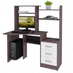 Компьютерный стол №16 (Анкор темныйанкор темный) в Талице - talica.mebel24.online | фото 2