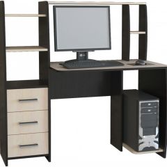 Компьютерный стол КЛ №6.3 (Венге/Дуб молочный) в Талице - talica.mebel24.online | фото