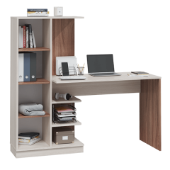Стол компьютерный Софт (УНИ) Ясень темный/светлый в Талице - talica.mebel24.online | фото 5