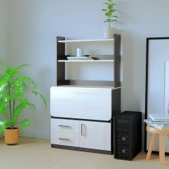 Компьютерный стол СП-1 (Венге/Дуб молочный) в Талице - talica.mebel24.online | фото 4