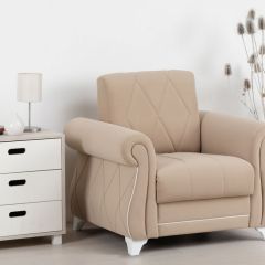 Комплект Роуз ТД 412 диван-кровать + кресло + комплект подушек в Талице - talica.mebel24.online | фото 2