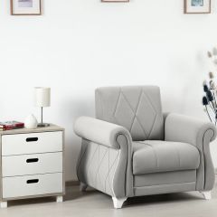 Комплект Роуз ТД 414 диван-кровать + кресло + комплект подушек в Талице - talica.mebel24.online | фото 2