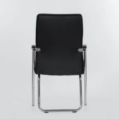 Кресло Barneo K-14 для посетителей и переговорных (черный) в Талице - talica.mebel24.online | фото 3