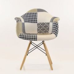 Кресло Barneo N-14 Patchwork трехцветный в Талице - talica.mebel24.online | фото 4