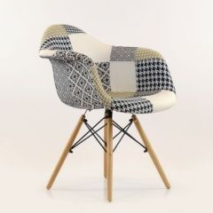 Кресло Barneo N-14 Patchwork трехцветный в Талице - talica.mebel24.online | фото 5