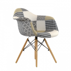 Кресло Barneo N-14 Patchwork трехцветный в Талице - talica.mebel24.online | фото