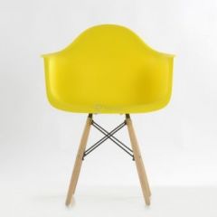 Кресло Barneo N-14 WoodMold желтый в Талице - talica.mebel24.online | фото 2