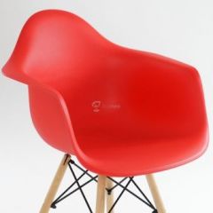 Кресло Barneo N-14 WoodMold красный в Талице - talica.mebel24.online | фото 4